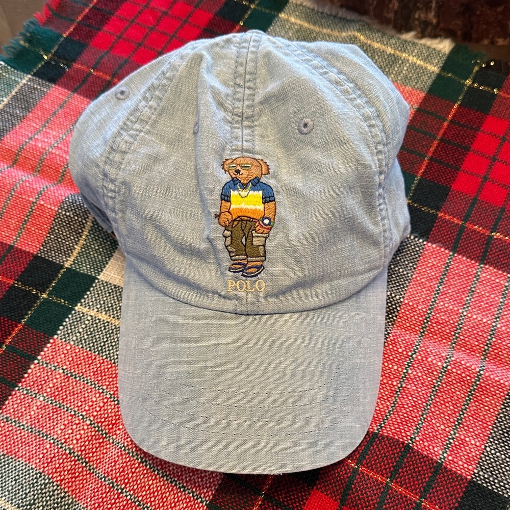 Polo Bear by Ralph Lauren Blue Cap